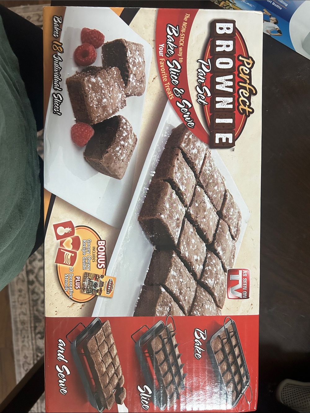 Brownie Pan Set - Nonstick Brown ()